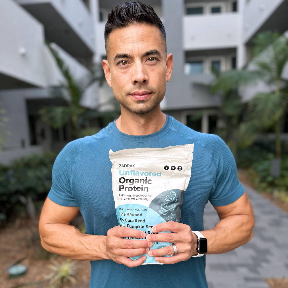 Zadrax Unflavored Organic Protein
