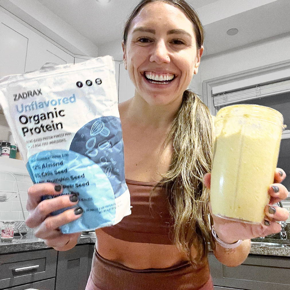 Zadrax Unflavored Organic Protein