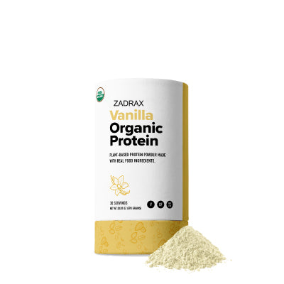 Zadrax Vanilla Organic Plant-Based Protein