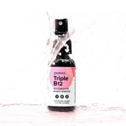 Zadrax Vegan Liquid Triple B12 Complex